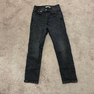 Levi wedgie straight jeans
